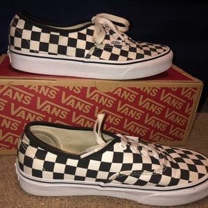 AUTHENTIC CHECKERBOARD VANS!!!